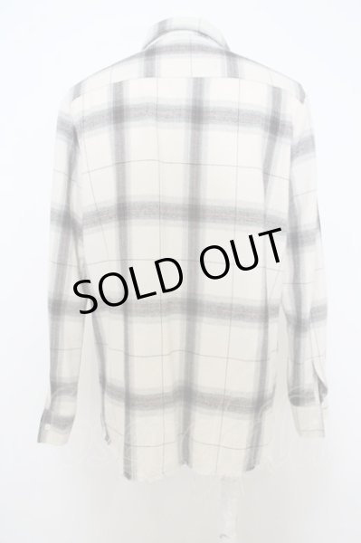 画像4: backside of tokyo / カットオフチェックネルシャツ O-23-12-30-039-ba-sh-YM-ZT006 (4)