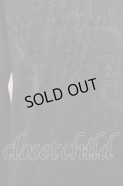 画像2: TORNADO MART / クラッシュ千鳥ジャガード長袖カットソー O-23-12-30-1008-TO-to-YM-ZT009 (2)