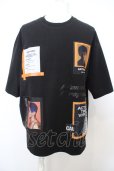 画像1: 【WINTERセール】ATTI / プリントパッチBIG　Tシャツ O-23-12-30-1003-BE-ts-YM-ZT009 (1)