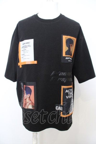 画像1: 【WINTERセール】ATTI / プリントパッチBIG　Tシャツ O-23-12-30-1003-BE-ts-YM-ZT009
