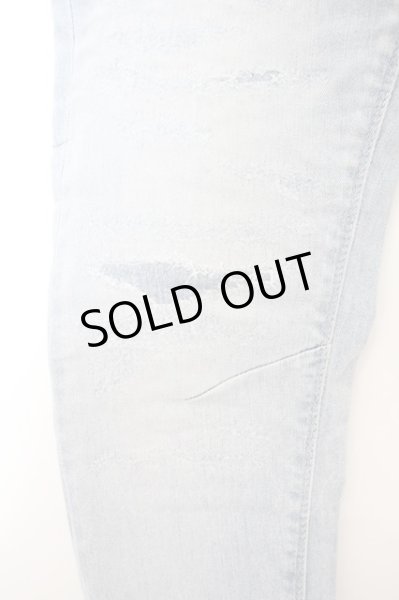 画像2: GOSTAR DE FUGA / ダメージリペアストレッチスキニーデニム’19SS O-23-12-30-1021-GO-pa-YM-ZT033 (2)