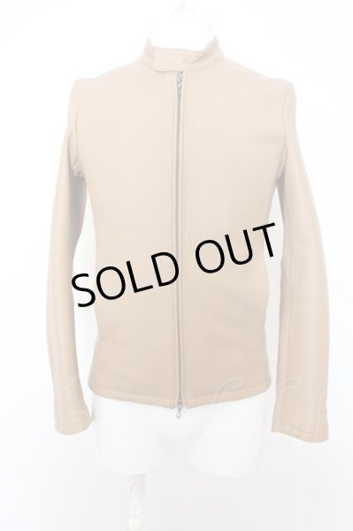 画像1: GOSTAR DE FUGA / Indication ストレッチラムレザースタンドライダースジャケット O-23-12-30-002-GO-ja-YM-ZT-ML004 (1)