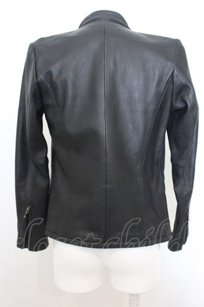 画像4: GOSTAR DE FUGA / Indication ストレッチラムレザースタンドライダースジャケット’15AW O-23-12-30-014-GO-ja-YM-ZT-ML004 (4)