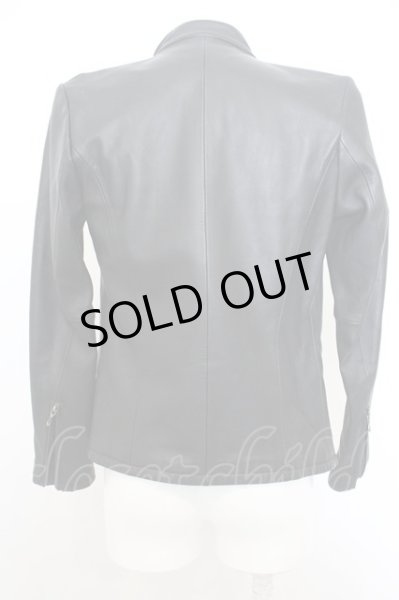 画像4: GOSTAR DE FUGA / Indication ストレッチラムレザースタンドライダースジャケット’15AW O-23-12-30-014-GO-ja-YM-ZT-ML004 (4)