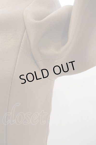 画像2: GOSTAR DE FUGA / Indication ストレッチラムレザースタンドライダースジャケット O-23-12-30-002-GO-ja-YM-ZT-ML004 (2)