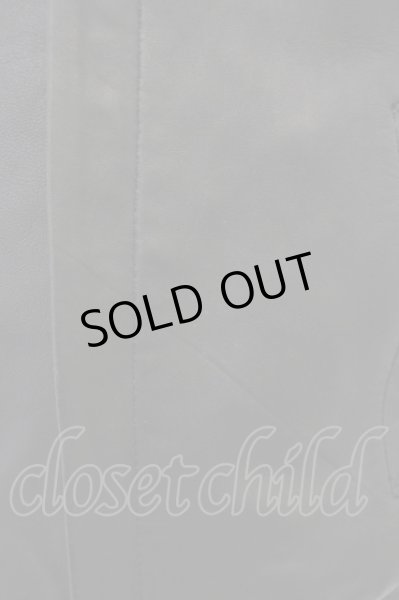 画像2: NO ID. / Lambバフィングフーデッド比翼ブルゾン O-23-12-30-018-NO-ja-YM-ZT-ML002 (2)