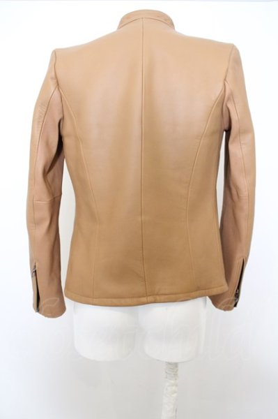 画像5: GOSTAR DE FUGA / Indication ストレッチラムレザースタンドライダースジャケット O-23-12-30-002-GO-ja-YM-ZT-ML004 (5)