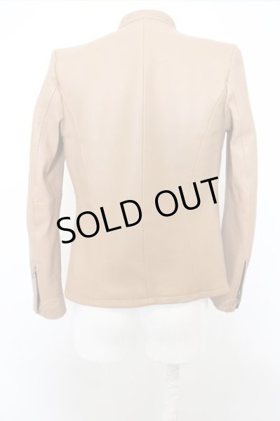 画像5: GOSTAR DE FUGA / Indication ストレッチラムレザースタンドライダースジャケット O-23-12-30-002-GO-ja-YM-ZT-ML004 (5)