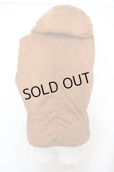 画像3: TORNADO MART / トリコットスエードダウンベスト O-24-01-03-011-TO-ja-YM-ZT-M120 (3)