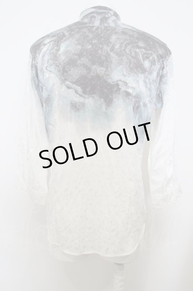 画像3: TORNADO MART / マーブルグラデーションシャツ O-24-01-03-016-TO-sh-YM-ZT037 (3)