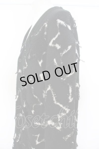 画像3: NO ID. BLACK / スタージャガードロングカーディガン O-24-01-08-001-NO-ja-YM-ZT101 (3)