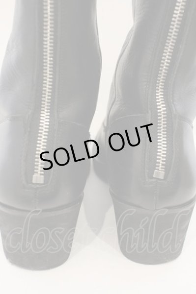 画像5: NO ID. / バックZIPヒールブーツ O-24-01-08-011-NO-za-YM-ZT-S005 (5)