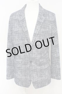 NO ID. / シャギージャージーノッチドラペル2Bテーラードジャケット 1