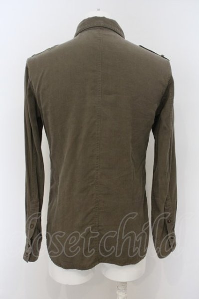 画像5: Moonage Devilment(清春) / ミリタリーボタンダウンシャツ O-24-01-10-012-Mo-sh-YM-ZT104 (5)