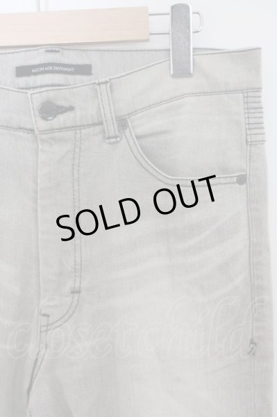 画像3: Moonage Devilment(清春) / ZIPニースキニーデニムパンツ O-24-01-10-015-Mo-pa-YM-ZT107 (3)