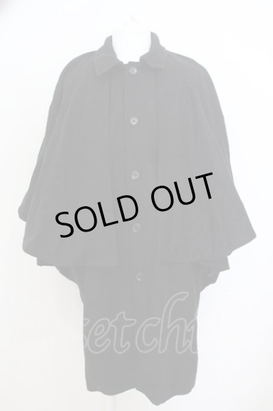 画像1: NO ID. BLACK / セパレートインバネスコート O-24-01-17-005-NO-ou-YM-ZT-M112 (1)