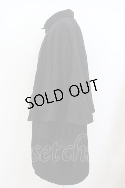 画像3: NO ID. BLACK / セパレートインバネスコート O-24-01-17-005-NO-ou-YM-ZT-M112 (3)