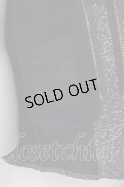 画像5: NO ID. BLACK / ウールツイードモッズコート O-24-01-17-014-NO-ou-YM-ZT-M111 (5)