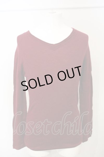 画像1: Luv maison / Vネックニットソー O-24-01-19-027-Lu-to-YM-ZT054 (1)