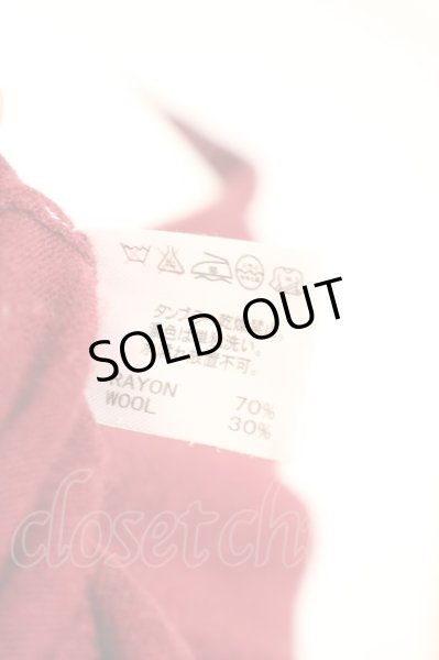 画像2: Luv maison / Vネックニットソー O-24-01-19-027-Lu-to-YM-ZT054 (2)