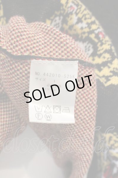 画像2: NO ID. BLACK / タイガードットニットプルオーバー O-24-01-19-008-NO-to-YM-ZT053 (2)