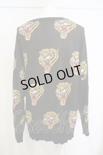 画像3: NO ID. BLACK / タイガードットニットプルオーバー O-24-01-19-008-NO-to-YM-ZT053 (3)