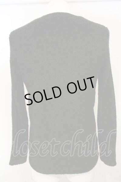 画像5: NO ID. / ビキューレラムパイルV/Nプルオーバー O-24-01-19-010-NO-to-YM-ZT050 (5)