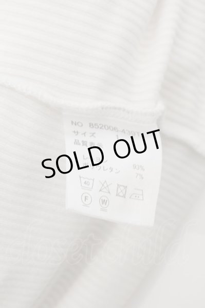 画像3: NO ID. / テレコラウンドC-N-T Tシャツ O-24-01-19-013-NO-ts-YM-ZT050 (3)