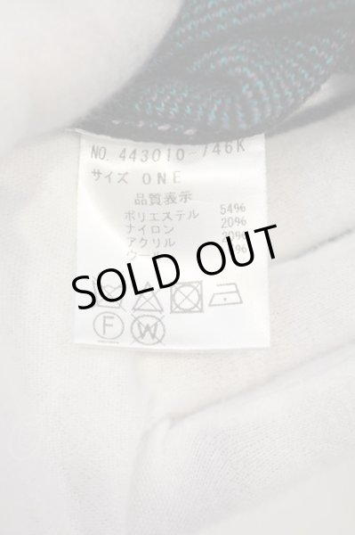 画像3: NO ID. BLACK / ＷＮニットＣＡＴドットＪＱ－Ｃ－Ｎプルオーバー ONE ブラック O-24-01-28-020-NO-to-YM-ZT441 (3)