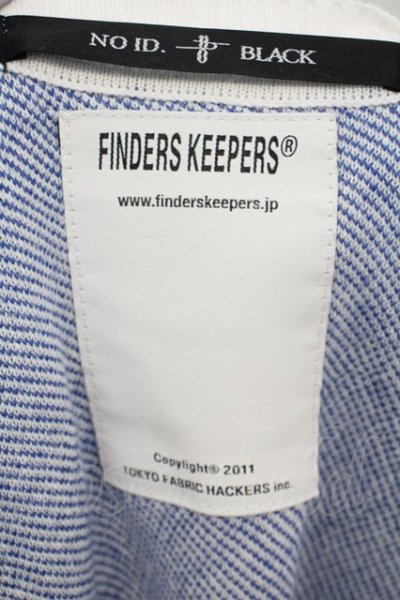 画像4: 【WINTERセール】NO ID. BLACK / ×FINDERS KEEPERS CニットサンダーJQ-C-Nプルオーバーニット 2 ホワイトｘブルー O-24-01-28-024-NO-to-YM-ZT043