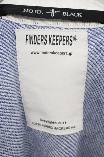 画像4: NO ID. BLACK / ×FINDERS KEEPERS CニットサンダーJQ-C-Nプルオーバーニット 2 ホワイトｘブルー O-24-01-28-024-NO-to-YM-ZT043 (4)