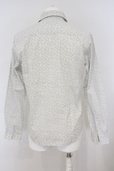 画像5: TORNADO MART / 小花総柄シャツ M ホワイト O-24-01-28-028-TO-sh-YM-ZT385 (5)