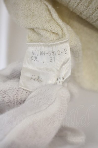 画像4: TORNADO MART / モールヤーンタートルニットソー  アイボリー O-24-01-28-038-TO-to-YM-ZT377 (4)