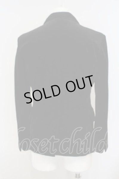 画像3: TORNADO MART / ベルベットジャケット M ブラック O-24-01-28-041-TO-ou-YM-ZT372 (3)