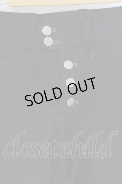 画像2: TORNADO MART / ムラコーティングフレアパンツ S ブラック O-24-01-28-055-TO-pa-YM-ZT363 (2)