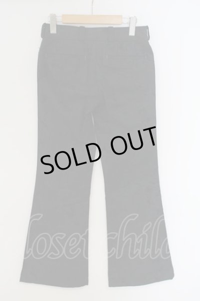 画像4: TORNADO MART / ムラコーティングフレアパンツ S ブラック O-24-01-28-055-TO-pa-YM-ZT363 (4)