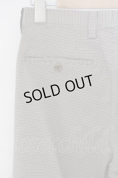 画像4: TORNADO MART / ハウンズトゥースストレッチスラックスパンツ S ベージュ O-24-01-28-058-TO-pa-YM-ZT363 (4)