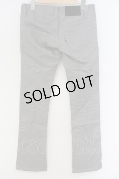 画像3: TORNADO MART / コーティングシューカットデニムパンツ S グレー O-24-01-28-062-TO-pa-YM-ZT363 (3)