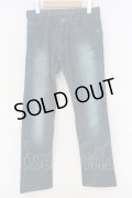 【セール】Zero by TORNADO MART / PITTI BLUE ヘリンボーンデニムパンツ S ブルー O-24-01-28-068-Ze-pa-YM-ZT362