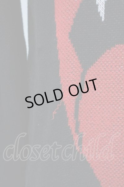 画像2: JURY BLACK / LIP STAR LOOSEニット  ブラック O-24-01-28-014-JU-to-YM-ZT428 (2)