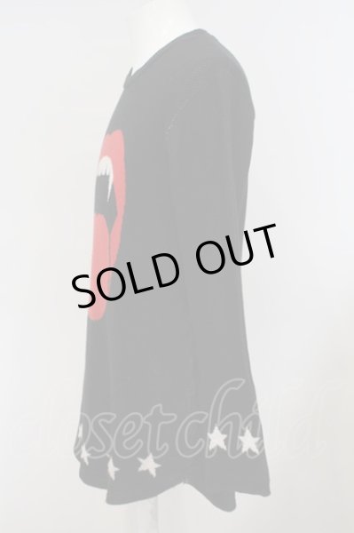 画像3: JURY BLACK / LIP STAR LOOSEニット  ブラック O-24-01-28-014-JU-to-YM-ZT428 (3)