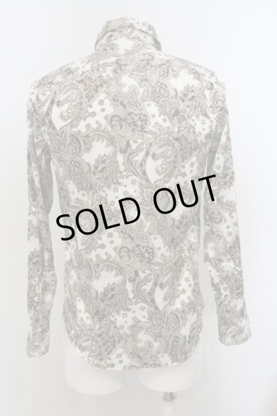 画像2: FUGA / Pretender ペイズリーシャツ 44 ベージュ O-24-01-29-004-FU-sh-YM-ZT378 (2)