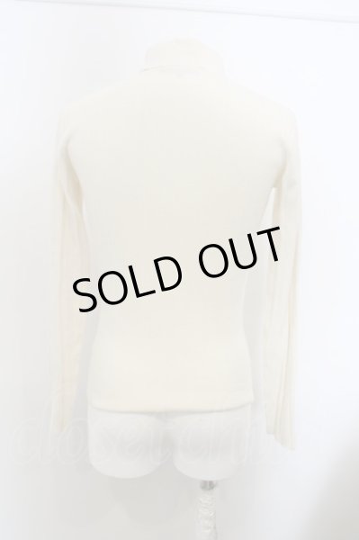 画像2: 5351pour les Hommes / タートルネックテレコニットソー 2 ホワイト O-24-01-29-008-53-to-YM-ZT384 (2)