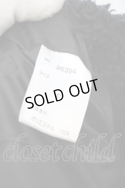 画像3: KMK(KINGLY MASK) / ボアフリーススタンドネックブルゾン F ブラック O-24-01-31-002-KM-ou-YM-ZT380 (3)