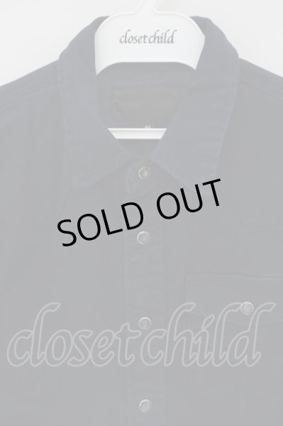 画像2: MURDER LICENSE / 立体加工ストレッチデニムウエスタンシャツ 44 ネイビー O-24-02-04-028-MU-sh-YM-ZT043 (2)