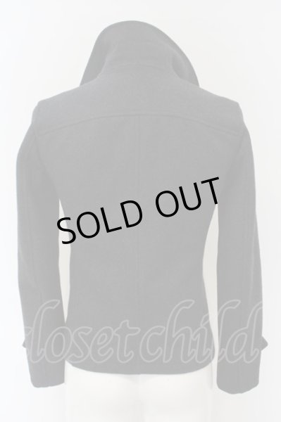 画像4: MURDER LICENSE / スタンダートウールPコート 44 グレー O-24-02-04-040-MU-ou-YM-ZT-M016 (4)