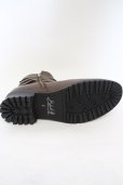 画像5: 【セール】Black by VANQUISH / ラップベルトエンジニアブーツ 2 ブラウン O-24-02-04-061-Bl-sho-YM-ZT5000 (5)