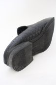 画像5: 【セール】Black by VANQUISH / 編み込みエンボスドレススリッポン 1 ブラック O-24-02-04-062-Bl-sho-YM-ZT5000 (5)