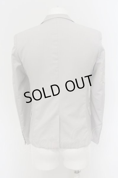 画像3: Black by VANQUISH / ノッチドラペルテーラードジャケット S ライトグレー O-24-02-04-018-Bl-ja-YM-ZT044 (3)