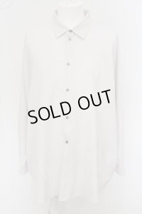 【SALE】NO ID. / ドルマンスリーブBIGシャツ ONE ライトグレー O-24-02-04-019-NO-sh-YM-ZT044